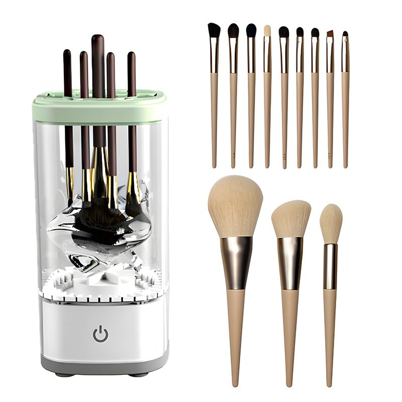 Revolutionary Electric Makeup Brush Cleaner: Ultra-Fast Type-C Washer for Effortless Deep Cleaning of All Your Makeup Brushes